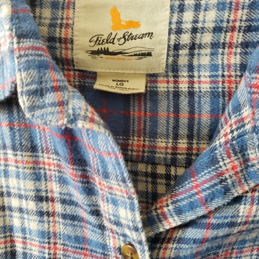 Blue flannel - Picture 2 of 3